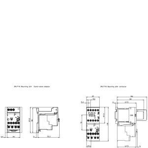 Contact Load 3RU7 size S00 PLC overload relay 3RU7116-0HB0 for PROTECTIVE application