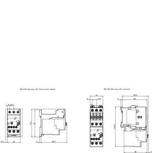 PROTECTIVE 3RU7 size S0 PLC 3RU7126-1CB0 overload relay with Sealed protection feature