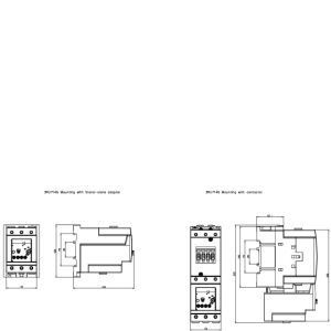 PROTECTIVE Contact Load 3RU7 Size S3 Overload Relay for Industrial Applications