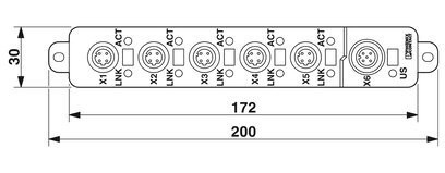 Phoenix Contact FL SWITCH 1605 M12 Industrial Ethernet Switch 2700200 for Your Requirements