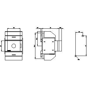 3KD0230-2KG20-3 Basic Devices Disconnecting Switch Shaft 3 Pole BG 01 3KD0 Frame Size 1
