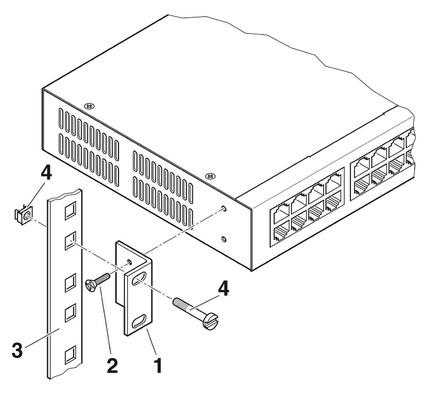 Protection Level IP20 2891057 FL SWITCH 1924 Phoenix Contact Industrial Ethernet Switch