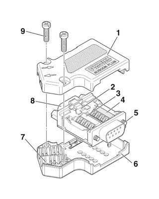 2708999 SUBCON-PLUS-CAN/SC2 Phoenix Contact D-SUB Bus Connector for Easy Installation