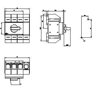 PLC 3KD0342-2LG20-3 Basic Devices Disconnecting Switch Shaft for Smooth Power Control