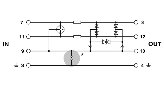 5V DC PT 3-PB-ST Phoenix Contact Surge Protector Plug Number of Pole 1 Rated Voltage