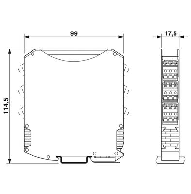 RAD-2400-IFS Phoenix Contact Wireless Module Communication with IP20 Protection Level