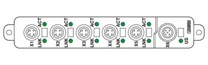 FL SWITCH 1605 M12 Industrial Ethernet Switch for Networks 2700200 by Phoenix Contact