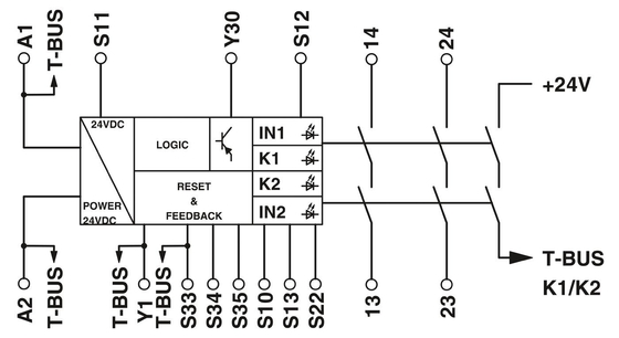 2981486 PSR-SCP-24DC/SDC4/2X1/B Phoenix Contact Safety Relays with Voltage Relay Theory