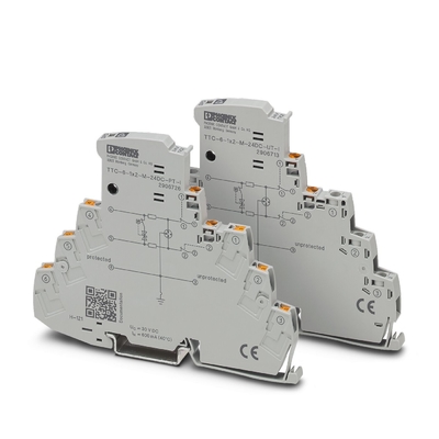 TTC-6-3-HF-M-12DC-PT-I Phoenix Contact Surge Protector 2 Pole 12 V DC Rated Voltage