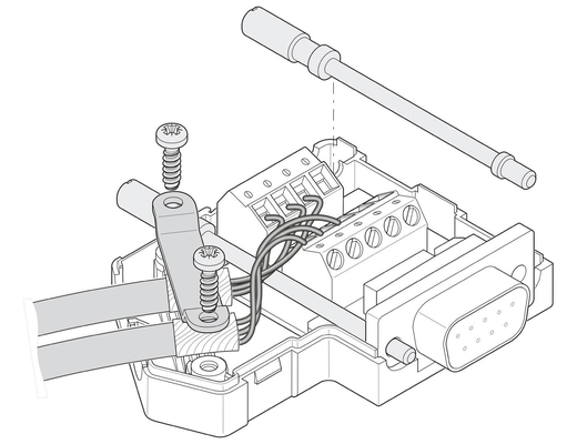 Seamless Connections with Phoenix Contact 2799490 SUBCON-PLUS F2 D-SUB Bus Connector
