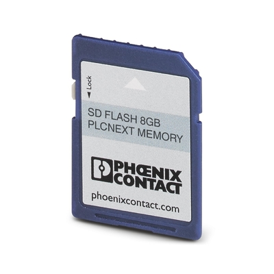 SD Flash 8GB PLCNEXT Memory Program/Configuration Optimization for Phoenix Contact