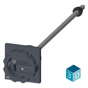3KD0 Size 01/02 Door-Coupling Rotary Operating Mechanism Complete Accessory 3KD9001-5