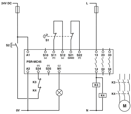 Protect Feature PSR-MC45-3NO-1DO-24DC-SP Coupling Relay for Industrial Applications