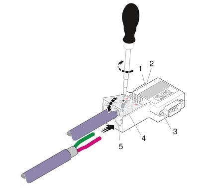 2313685 Phoenix Contact Industrial Spare Parts Interface Converters SUBCON-PLUS-PROFIB/90/PG/IDC