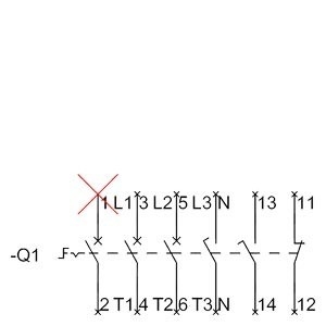 PLC 3LD2054-2EP51 Basic Devices Disconnecting Switch for Industrial Power Distribution