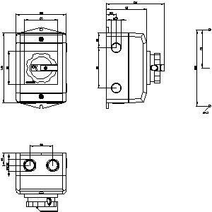 PLC 3LD2064-1TC53 Basic Devices Disconnecting Switch for Smooth Power Distribution