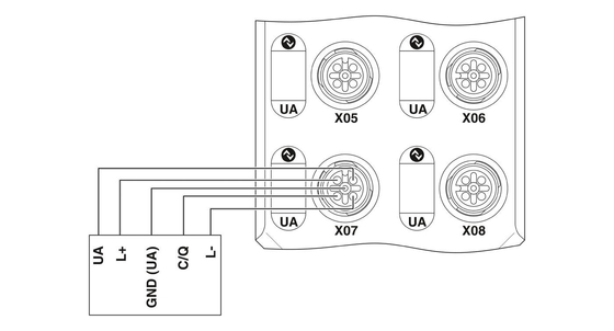 Phoenix Contact Communication Module AXL E PB IOL8 DI4 M12 6P IP65/67 Protection Level