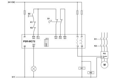 Industrial Grade Phoenix Contact Safety Relay PSR-MC72-2NO-1DO-24DC-SP for PROTECTIVE