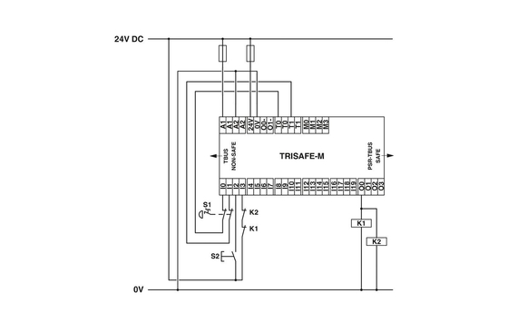 Phoenix Contact Security Module PSR-SPP-24DC/TS/M 67.5*112*114.5mm coupling relay