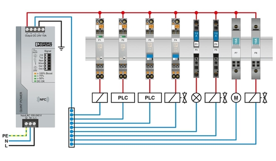 DC 40V Thermal Magnetic Device Circuit Breakers with 32V Rated Voltage by Phoenix Contact