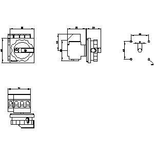 PLC 3LD2203-1TL53 Basic Devices Disconnecting Switch for Industrial Automation Needs