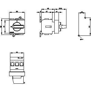 Power Control Made Easy with PLC 3LD2230-0TK11 Basic Devices Disconnecting Switch
