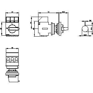 PLC 3LD2250-0TK13 Basic Devices Disconnecting Switch for Safe and Smooth Operation