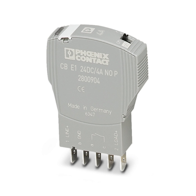 24 V DC 2800904 CB E1 24DC/4A NO P Phoenix Contact Electronic Equipment Circuit Breaker