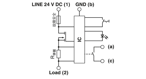 24 V DC 2800904 CB E1 24DC/4A NO P Phoenix Contact Electronic Equipment Circuit Breaker