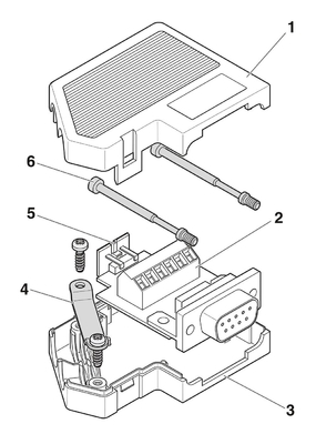 2744694 SUBCON-PLUS-CAN Phoenix Contact D-SUB Bus Connector with High Compatibility
