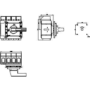 PLC 3LD2305-1TL11 Basic Devices Disconnecting Switch for Power Control