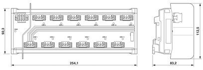FB-12SP Coupler for Automation Spare Parts 2316310 Phoenix Contact Stable Connection