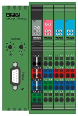 Phoenix Contact Bus Coupler IL MOD BK DI8 DO4-PAC Suitable for Customer Requirements