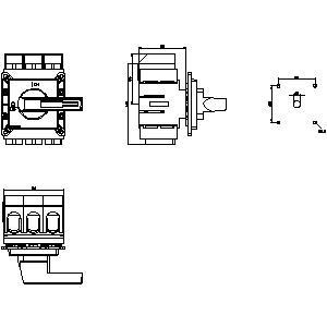 PLC 3LD2405-0TK13 Basic Devices Disconnecting Switch for Industrial Applications