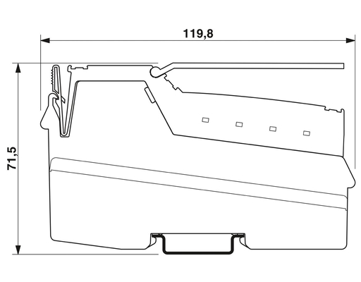 Phoenix Contact Bus Coupler IL MOD BK DI8 DO4-PAC Suitable for Customer Requirements