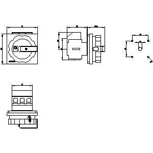 PLC 3LD2504-0TK51 Basic Devices Disconnecting Switch Perfect for Industrial Automation