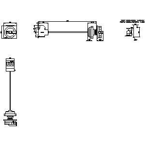 PLC 3LD2545-0TK53 Basic Devices Disconnecting Switch for Industrial Power Distribution