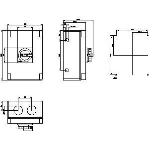 PLC 3LD2866-1GP53 Basic Devices Disconnecting Switch for Power Distribution System