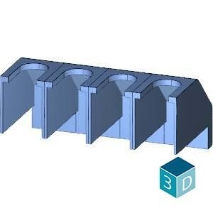 4-pole 3LD20 PLC 3LD9201-1A Terminal Cover with Versatile Applications