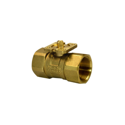 2-port PN40 PLC BPZ VAI61.32-10 Internal Thread Ball Valve for Automation Control System