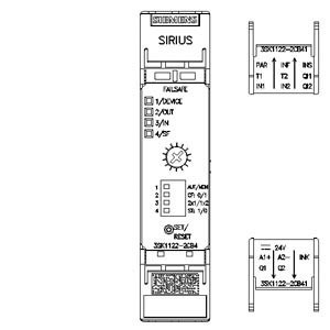 3SK1 Basic Unit Siemens 3SK1122-2CB41 Safety Relay with Advanced Time-Delay Function