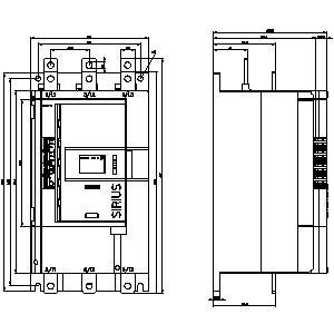 3RW5148-1XC14 SIRIUS Soft Starter Size 4 with Screw Type Terminals and Analog Output