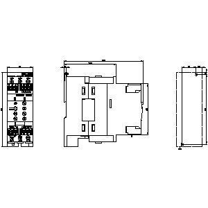 Siemens 3RW40 Soft Starter Size S2 Screw Terminals with Motor Protection and Bypass
