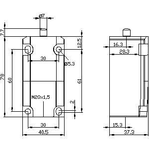 Accurate Position Detection Siemens 3SE5112-0LA00 Position Switch