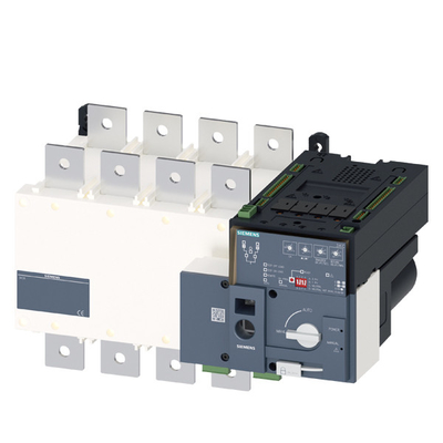 Siemens 3KC8446-0EA22-0GA3 630A 4 Pole Basic Devices RTSE/ATSE Transfer Switching