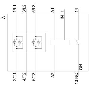 PLC 3RW3028-1BB14 3RW30 Soft Starter Size S0 Screw Terminals Bypass Integrated