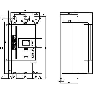 3RW5245-6AC14 SIRIUS Soft Starter Screw Terminals Analog Output User-Friendly Design