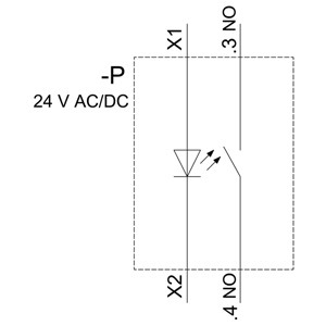 Siemens 3SU1152-0AB60-1BA0 Metal Shiny Lighted Flat Button Momentary White Pushbutton