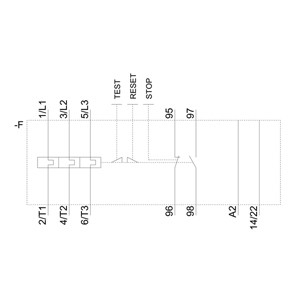 Siemens 3RU6116-1CB1 Overload Relay 11...16 A Size S00 Class 10 for Motor Stand-Alone