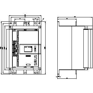 3RW5236-6AC14 SIRIUS Soft Starter Screw Type Terminals and Analog Output for Versatile